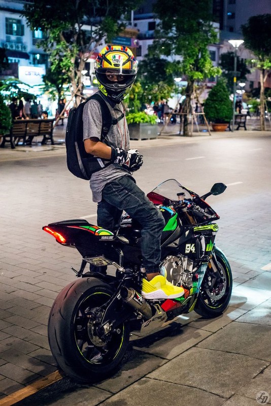 Sieu moto Yamaha R1 